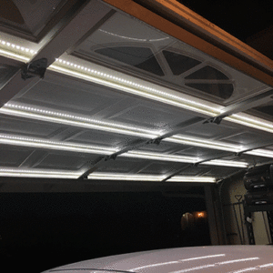 Single Track Garage Door Lightings